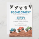 Search for monster jam invitations Boy