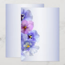 Search for pansies wedding invitations Rustic