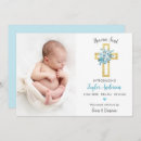 Search for christian birth announcement cards Cross