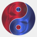 Search for blue yin yang stickers Red