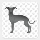 Search for black dog stickers Illustration