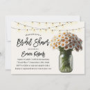 Search for daisy bridal shower invitations Rustic
