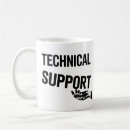 Search for technical mugs Tech support