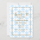 Search for white and gold sweet 16 invitations Chic