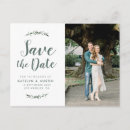 Search for foliage wedding save the dates Greenery
