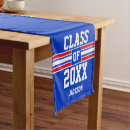 Search for graduation table runners Blue