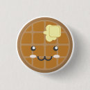 Search for waffles badges Cute