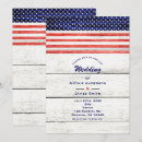 Search for patriotic wedding invitations Country