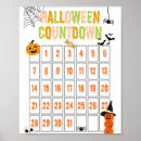 Search for advent calendar posters Halloween