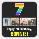 Search for 7th stickers Seventh birthday