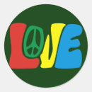Search for hippie love stickers Symbol