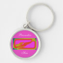 Search for blonde rounded key rings Pink
