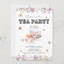 Search for garden tea party invitations Wildflower