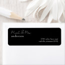 Search for modern bride return address labels Simple