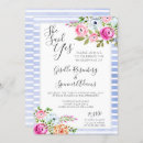 Search for modern floral engagement party invitations Garden