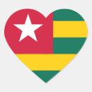 Search for togo stickers Flag of togo