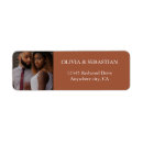 Search for square shape return address labels Minimalist