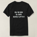 Search for lyrical tshirts For him