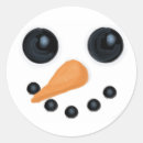 Search for snowman face stickers Carrot