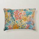 Search for coral and teal cushions Beach