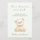 Search for teddy bear thank you cards Woodland animal