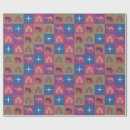 Search for multicolored wrapping paper Retro