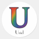 Search for letter u stickers Initial