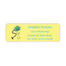 Search for comical return address labels Cute