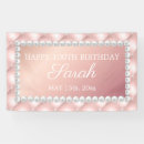 Search for 100th birthday banners Elegant