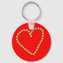 Search for blue heart keychain key rings Red