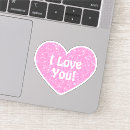 Search for love glitter stickers Girly