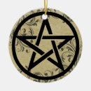 Search for pagan christmas tree decorations Pentagram