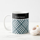 Search for green gingham mugs For him