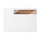 Search for wedding anniversary return address labels Typography