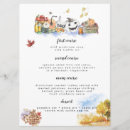 Search for watercolor menus Autumn