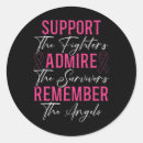Search for support breast cancer awareness stickers Month