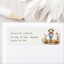 Search for rust return address labels Fall autumn