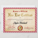 Search for santas nice list certificate Santa claus certificate