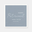 Search for dusty blue napkins White