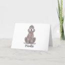 Search for poodle cards Dog