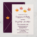 Search for fall engagement party invitations Classic