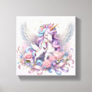 Search for pink unicorn canvas prints Fantasy