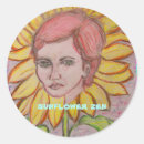 Search for van gogh flower stickers Sunflower