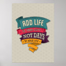 Search for life posters Typography