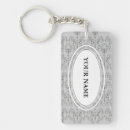 Search for black damask key rings Vintage