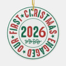 Search for our first engaged christmas tree decorations Newly engaged couple