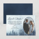 Search for mountain wedding thank you cards Love and thanks