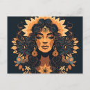 Search for african american black art postcards Goddess