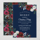 Search for navy christmas invitations Floral
