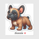 Search for cartoon bulldog stickers Frenchie